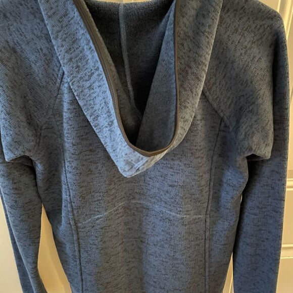 Ideology Blue Navy zip up Hoodie size SM - Picture 5 of 7